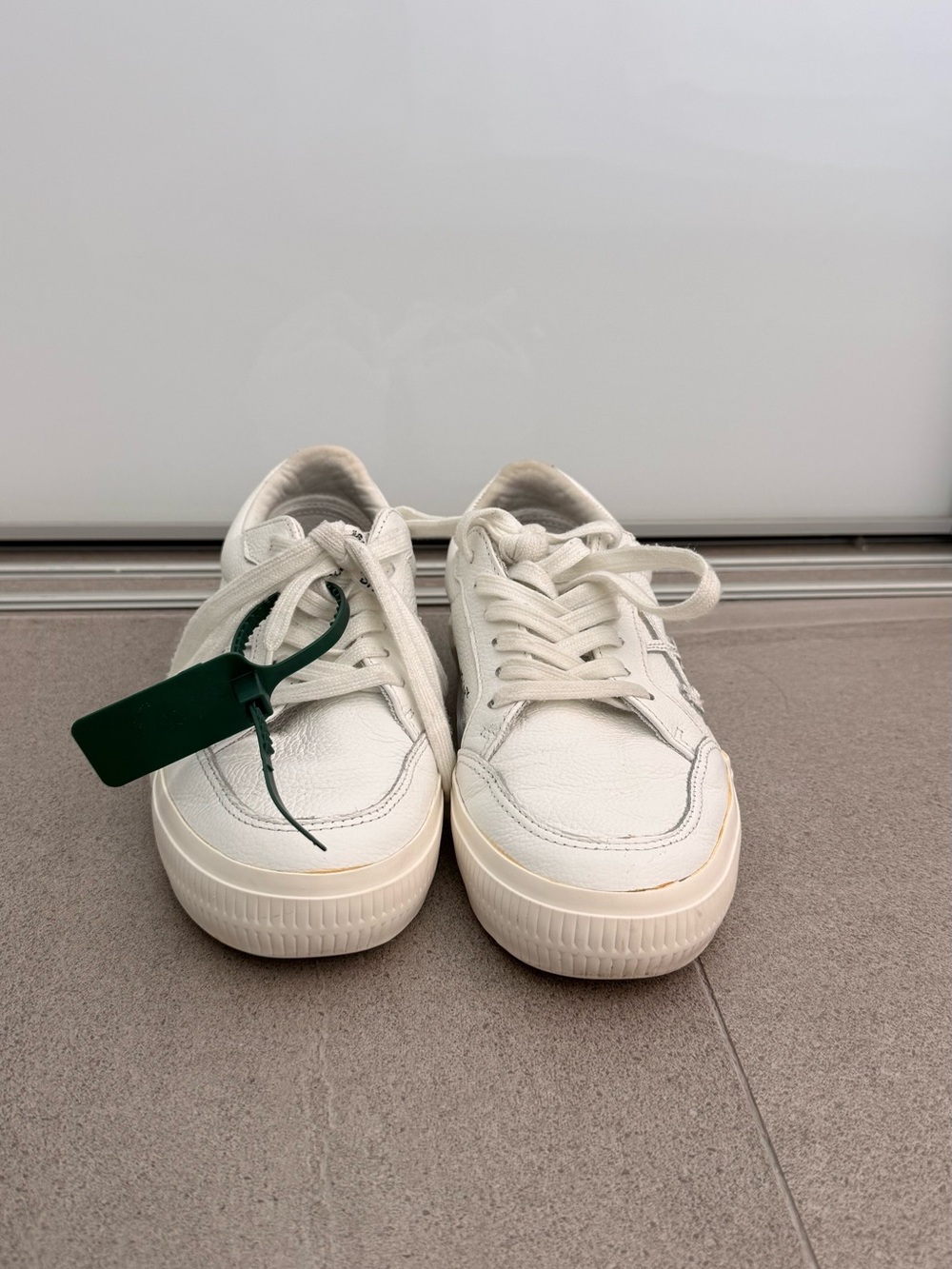 Off-White Low-Top Sneakers